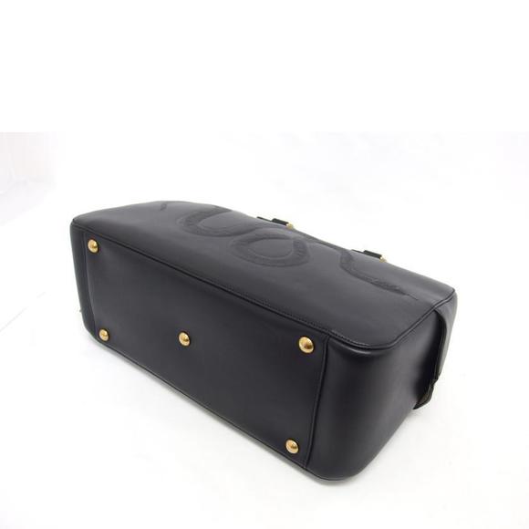 Gucci Snake Leather Boston Bag Black - Picture 3 of 12